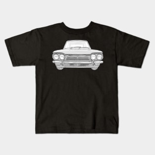 Singer Chamois 1960s British classic car monochrome Kids T-Shirt